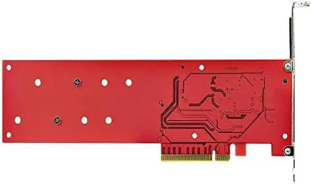 Alt view image 11 of 12 - StarTech Dual M.2 PCIe SSD Adapter Card DUALM2PCIECARDB