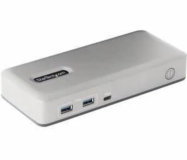 Alt view image 9 of 9 - StarTech Dual-Monitor USB-C Docking Station DisplayPort & HDMI/VGA 101NUSBCDOCK