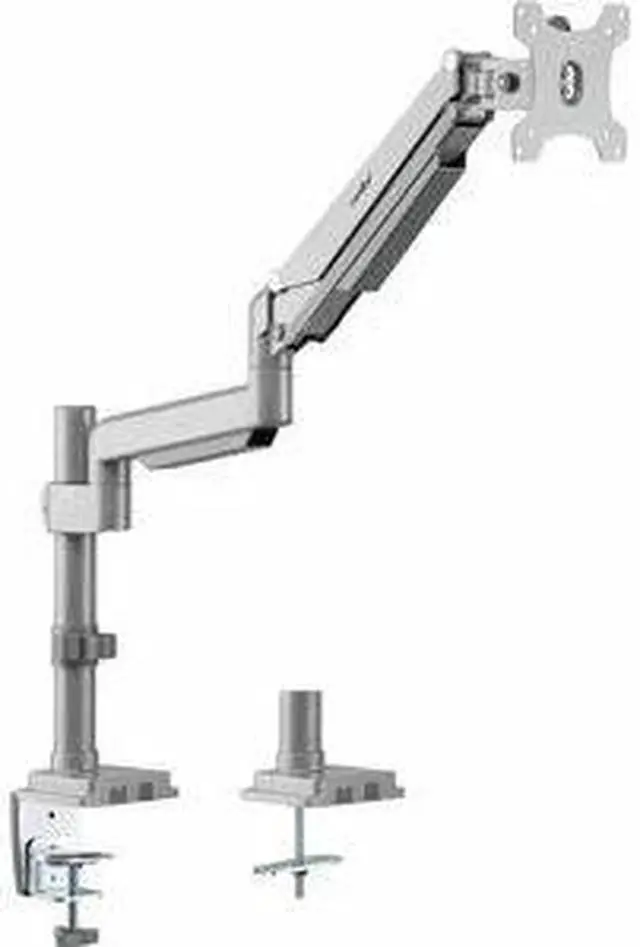 Alt view image 2 of 2 - Rocstor ErgoReach EP15 Aluminum Single Monitor Pole Mounted Arm Y10N021-S1