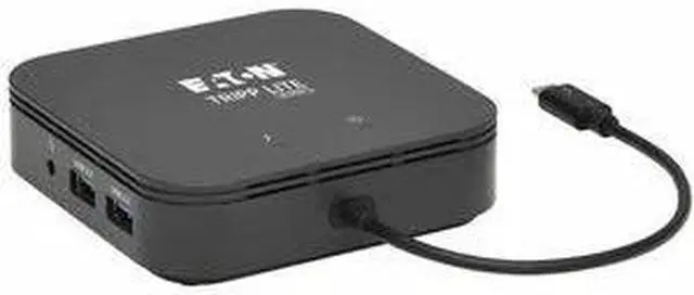 Alt view image 15 of 18 - Tripp Lite MTB3-DOCK-04 Docking Station - for Notebook - 60 W - USB Type C - 4 x USB Ports - Network (RJ-45) - HDMI - DisplayPort - Thunderbolt - Wired