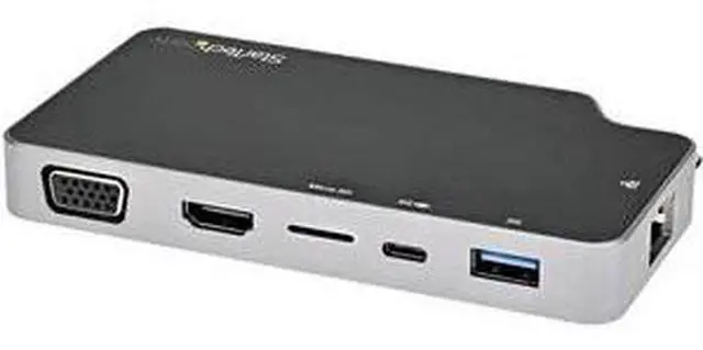 Alt view image 13 of 13 - StarTech USB-C Multiport HDMI VGA USB MicroSD Mini Dock Adapter CDP2HVGUASPD