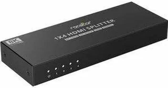 Main image of Rocstor TrueReach Splitter 8K Ultra HD 1x4 HDMI