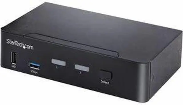 Alt view image 11 of 11 - StarTech USB C KVM Switch 2 Port DisplayPort SV231DPUCA