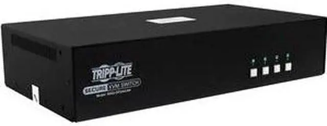 Alt view image 13 of 16 - Tripp Lite Secure KVM Switch, United States Government NIAP-Certified PP4.0 Security, Common Access Card (CAC) Port, TAA Compliant, 3-Year Warranty (B002 Series)