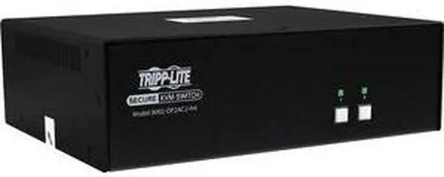 Alt view image 2 of 10 - Tripp Lite by Eaton Secure KVM Switch, 2-Port, Dual Head, DP to DP, 4K, TAA