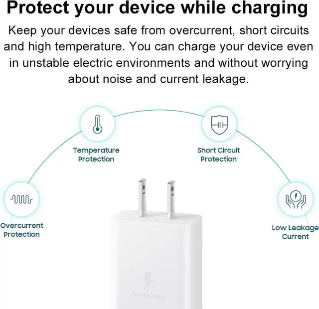 Alt view image 5 of 7 - Original Samsung Official 15W Type C PD Power Adapter (EP-T1510) White