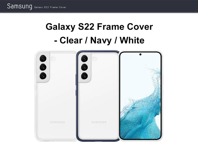 Alt view image 4 of 7 - Original Samsung Official Galaxy S22 5G Frame Cover (EF-MS901)