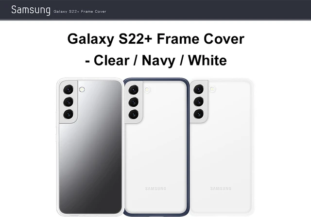 Alt view image 4 of 8 - Original Samsung Official Galaxy S22+ 5G Frame Cover (EF-MS906)