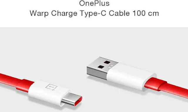 Alt view image 4 of 7 - Original OnePlus Official Warp Charge Type-C Cable 100 cm