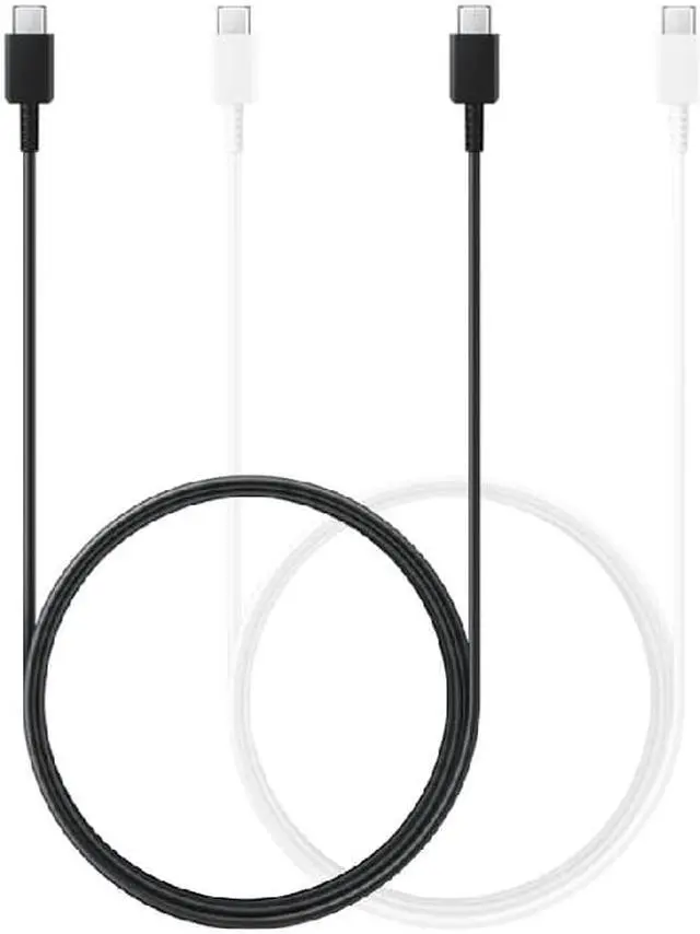 Alt view image 2 of 6 - Original Samsung Official S22 series 3A Type-C to Type-C Cable 1.8m (EP-DX310) - White