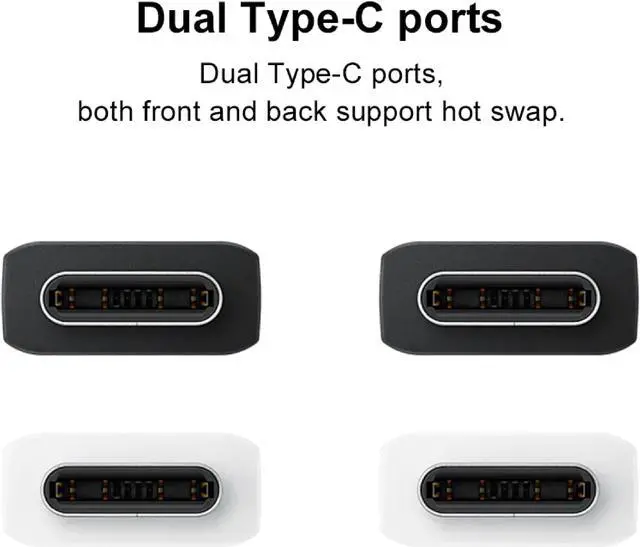 Alt view image 4 of 6 - Original Samsung Official S22 series 3A Type-C to Type-C Cable 1.8m (EP-DX310) - White
