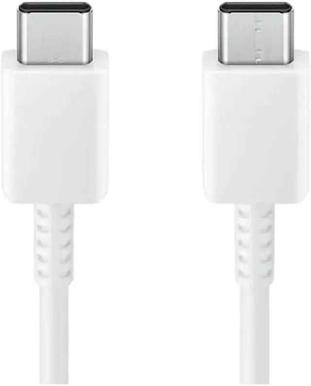 Main image of Original Samsung Official S22 series 3A Type-C to Type-C Cable 1.8m (EP-DX310) - White