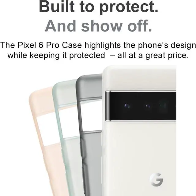 Alt view image 3 of 7 - Original Google Official Pixel 6 Pro Case - White
