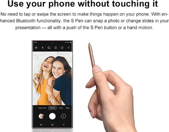 Alt view image 5 of 7 - Original Samsung Official Galaxy Note20 / Note20 Ultra S Pen Bluetooth Stylus (EJ-PN980) - White