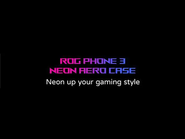 Alt view image 3 of 7 - Original ASUS Official ROG Phone 3 ZS661KS Neon Aero Case (ZS661K1CS) - 2 Pack