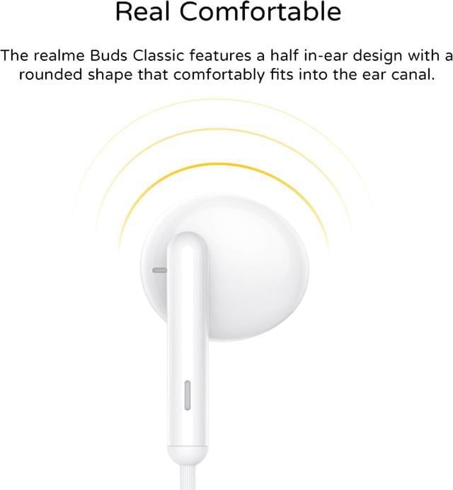 Realme buds best sale classic white