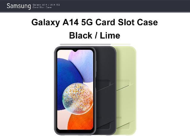 Galaxy A14 5G Card Slot Case, Lime