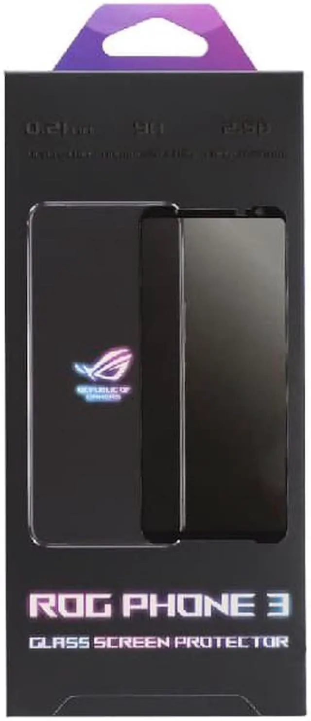 Alt view image 2 of 7 - Original ASUS Official ROG Phone 3 ZS661KS Glass Screen Protector