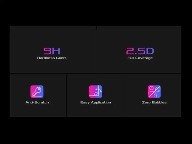 Alt view image 7 of 7 - Original ASUS Official ROG Phone 3 ZS661KS Glass Screen Protector