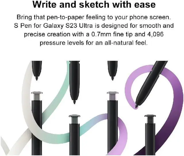 Alt view image 5 of 7 - Original Samsung Official Galaxy S23 Ultra S Pen Stylus (EJ-PS918)