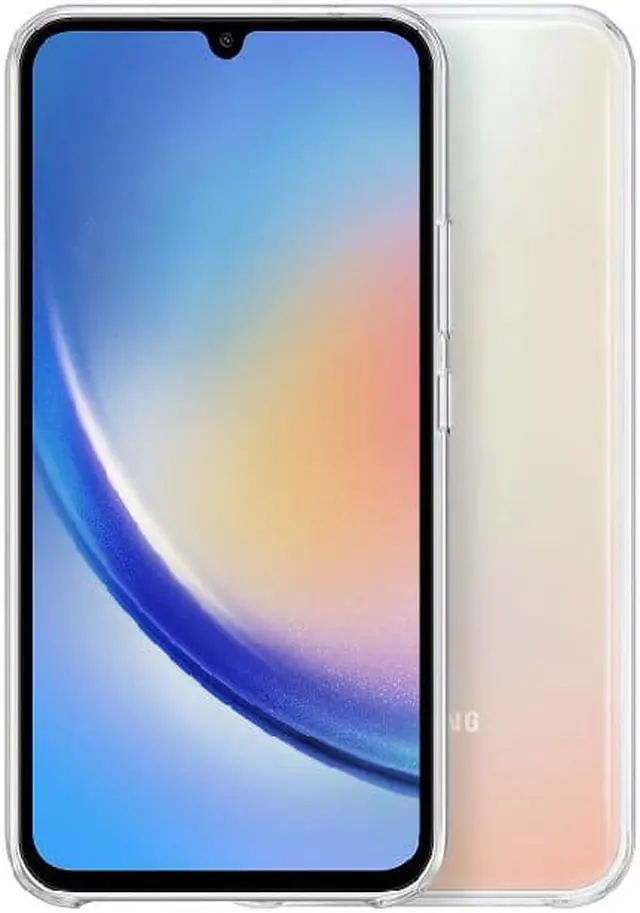 Alt view image 3 of 7 - Original Samsung Official Galaxy A34 5G Clear Case (EF-QA346)
