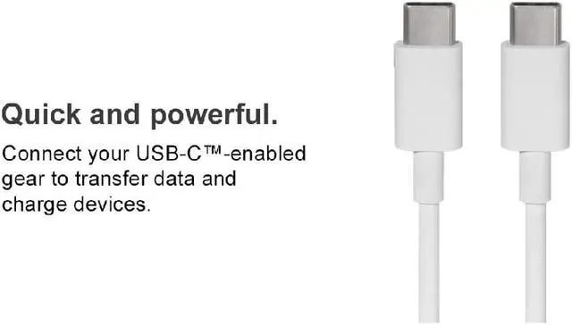 Alt view image 5 of 7 - Original Google Official USB-C to USB-C Cable (GV4U8) - 1m