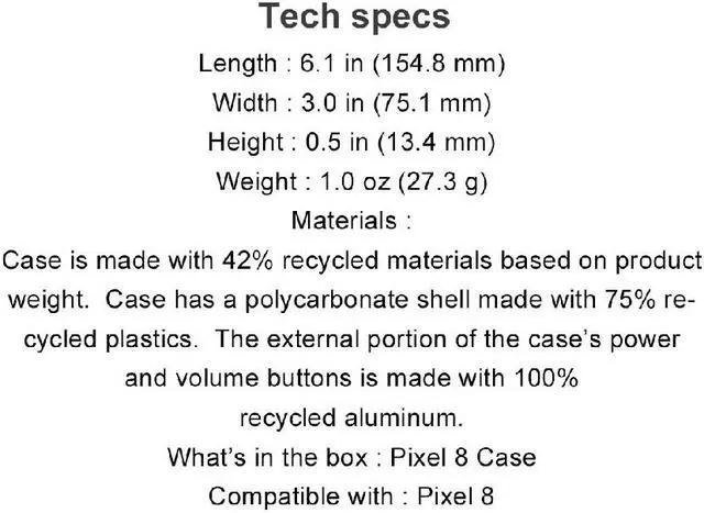 Alt view image 7 of 19 - Original Google Official Pixel 8 Case - Hazel