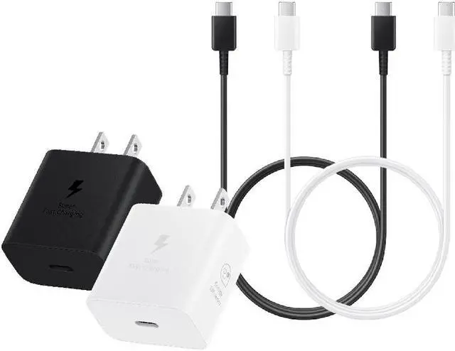 Alt view image 3 of 7 - Original Samsung for S25 Series T2510 25W PD Power Adapter with USB C Cable