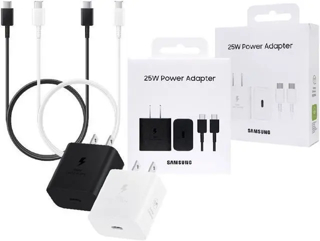 Main image of Original Samsung for S25 Series T2510 25W PD Power Adapter with USB C Cable