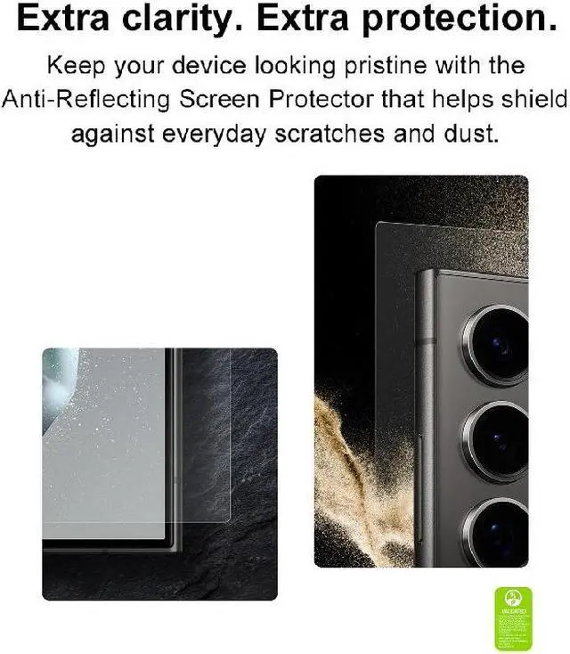 Alt view image 6 of 7 - Original Samsung Galaxy S24 Ultra Anti-Reflecting Screen Protector (EF-US928)