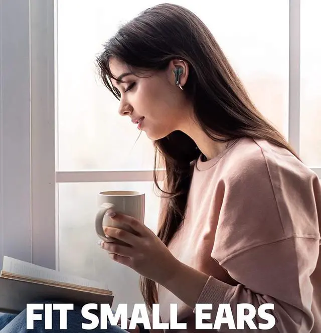 Alt view image 4 of 7 - VISLLA U1 White Bluetooth Headphones with Microphone TWS Deep Bass Headphones Hifi Stereo Wireless Headset HD calls Waterproof White