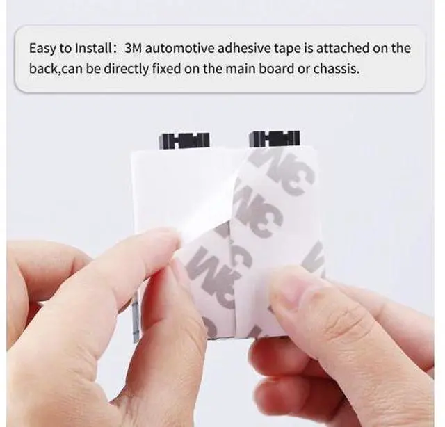 Alt view image 6 of 7 - DIXSG 4 in 1 Internal USB Splitter Cable, Electop 9 pin USB Header Male 1 to 4 Female Extension Connector Adapter, USB 2.0 HUB Connector Port Multiplier PWM Fan Splitter Cable (30cm/0.98ft)