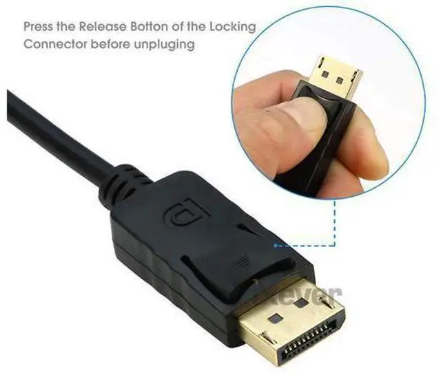 Alt view image 2 of 7 - DIXSG 4K Displayport to HDMI Adapter Cable (3Pack),iXever DP Display Port to HDMI Male to Female Converter Adapter Gold-Plated Cord Compatible for Lenovo Dell HP