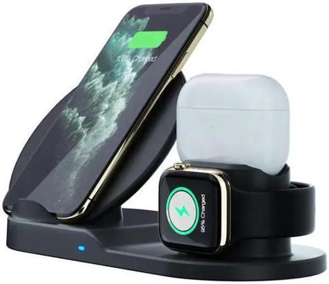 Main image of DIXSG Wireless Charger,3 in 1 Wireless Charge Station for iPhone,Airpods,Apple Watch,Compatible with iPhone 13/13 Pro/11 Max/Xs/Xr/X/10/8 Plus Samsung Galaxy S20/Note 10/S10 Plus
