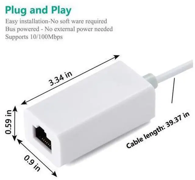 Alt view image 6 of 7 - DIXSG Lightning to Ethernet Adapter RJ45 Wired LAN High Speed Network Connector Overseas Travel for iPhone iPad,RJ45 to Lightning to Ethernet Adapter For iPhone/iPad Ethernet Adapter Cable Connect the
