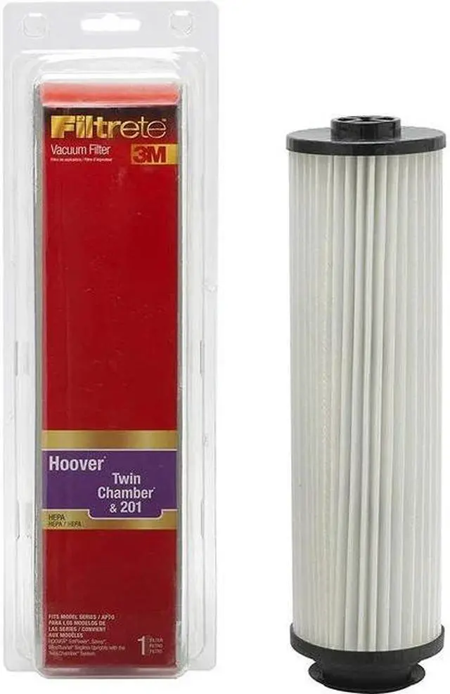 Alt view image 3 of 4 - 3M FILTRETE 64805B-2 Filtrete Hoover Twin Chamber HEPA Vacuum Filter