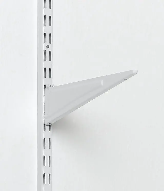 Alt view image 2 of 3 - Closetmaid 2854 Shelftrack 16 inch Locking Shelf Bracket White