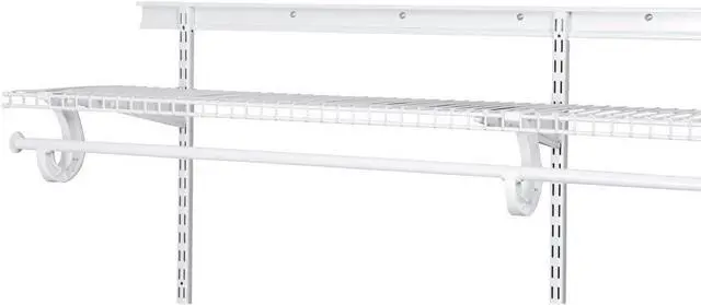 Alt view image 3 of 4 - ClosetMaid 2808 ShelfTrack 60 Inch Standard White