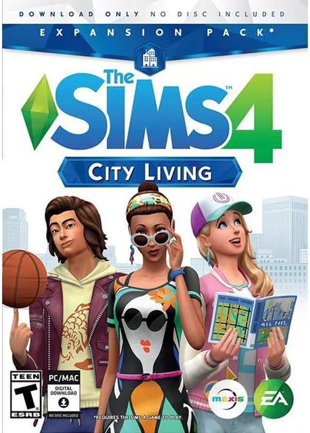 Alt view image 4 of 4 - Electronic Arts The Sims 4 City Living Expansion Pack (PC/Mac) Video Game No Disc