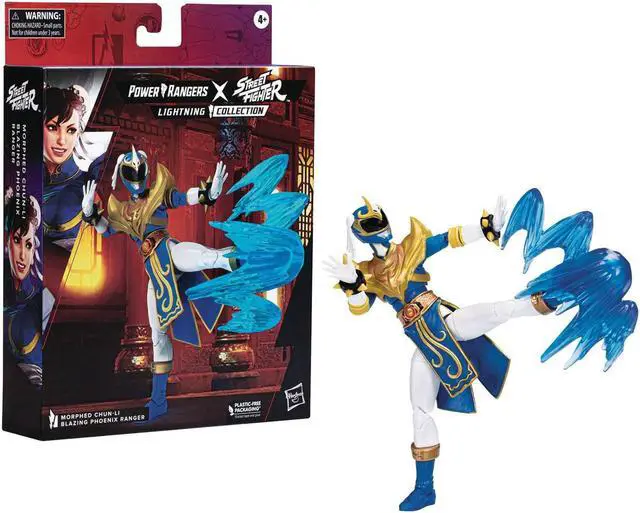Alt view image 4 of 4 - Hasbro Gaming Power Rangers x Street Fighter Lightning Collection Action Figure Morphed 15 Cm