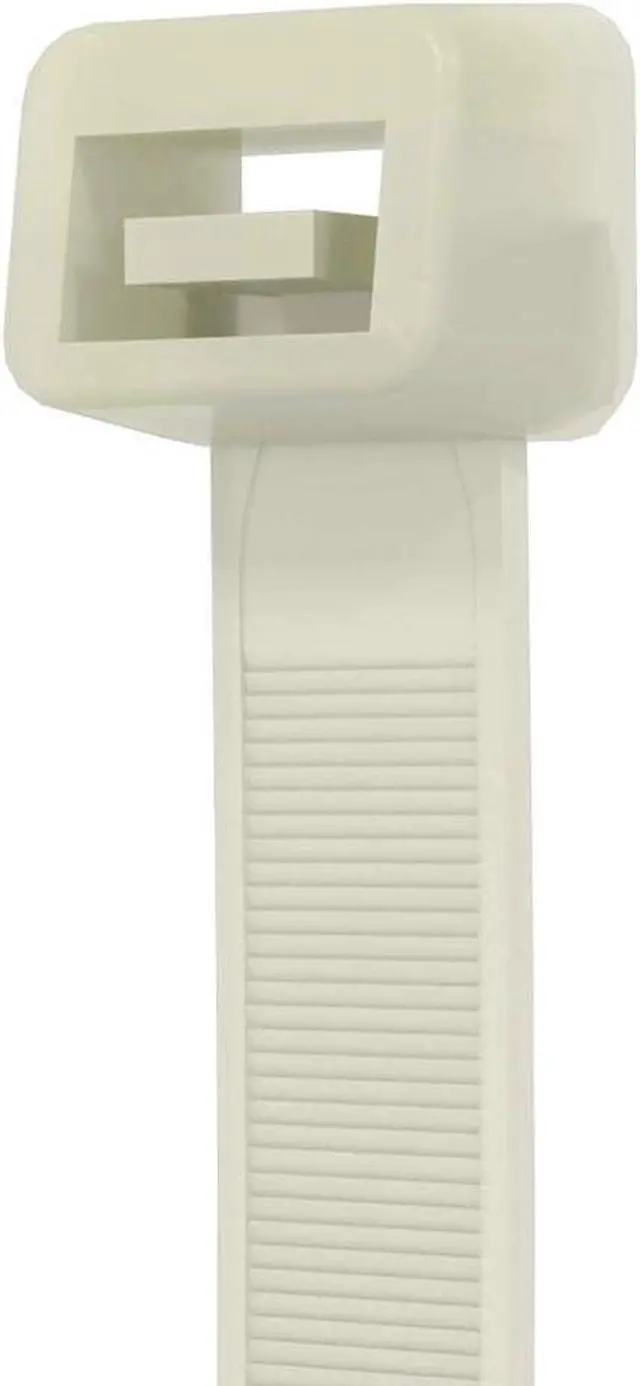 Alt view image 3 of 6 - Commercial Electric 14 in. Cable Tie - Natural (500-Pack)