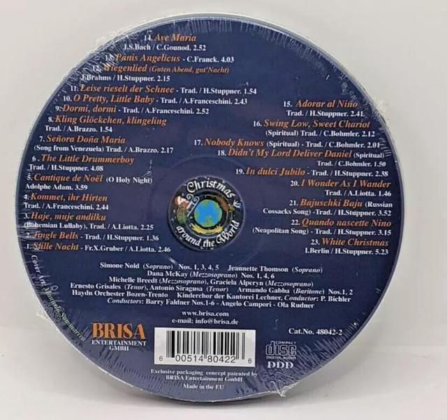 Alt view image 2 of 6 - Crosby Christmas Around The World (CD, Tin Case, Various Artist)