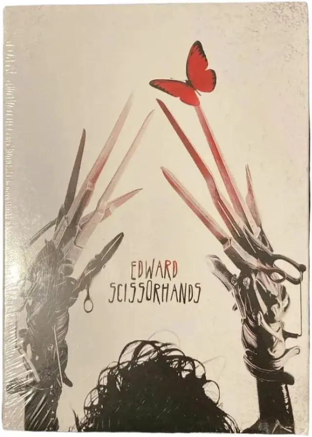 Alt view image 5 of 6 - 20th Century Fox Edward Scissorhands DVD 2017 Johnny Depp Tim Burton With Slipcover
