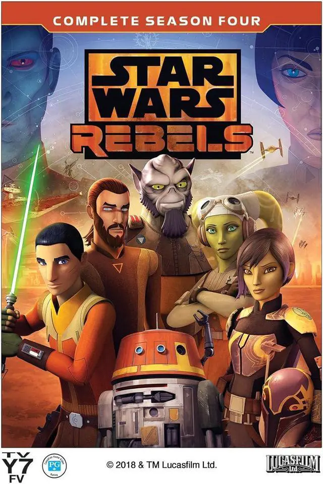 Alt view image 3 of 6 - LUCAS Star Wars Rebels: Complete Season 4 (HOME VIDEO RELEASE) [dvd] [2018]