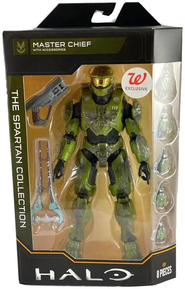Main image of Jazwares Halo Spartan Collection Series 4 Master Chief with Energy Sword 6 Inch Figure