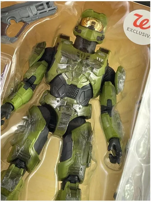 Alt view image 6 of 7 - Jazwares Halo Spartan Collection Series 4 Master Chief with Energy Sword 6 Inch Figure