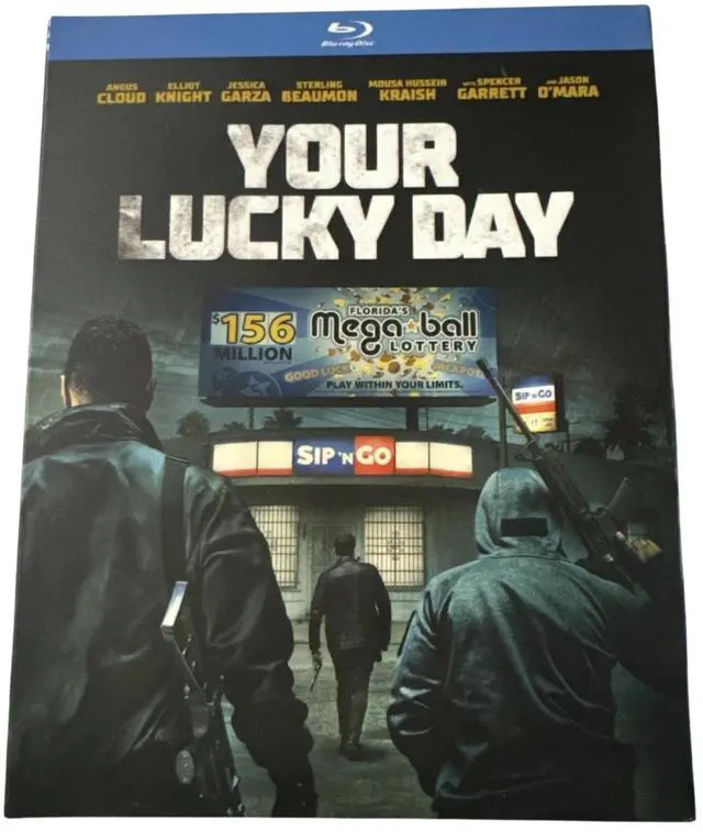 Main image of Well Go USA Entertainment Your Lucky Day 2023 Blu-ray Movie Starring Angus Cloud Crime Thriller HD Format