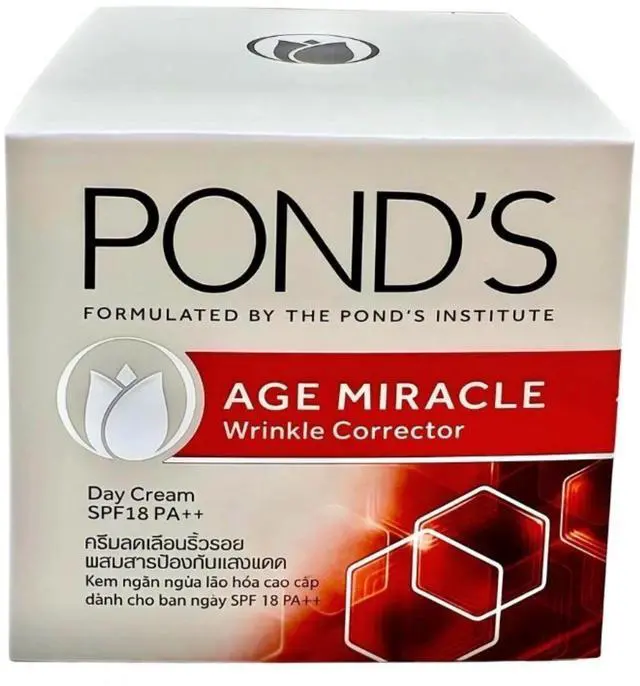 Alt view image 2 of 6 - Ponds Age Miracle Wrinkle Corrector Day Cream SPF18 PA Plus Plus 50g Anti Aging