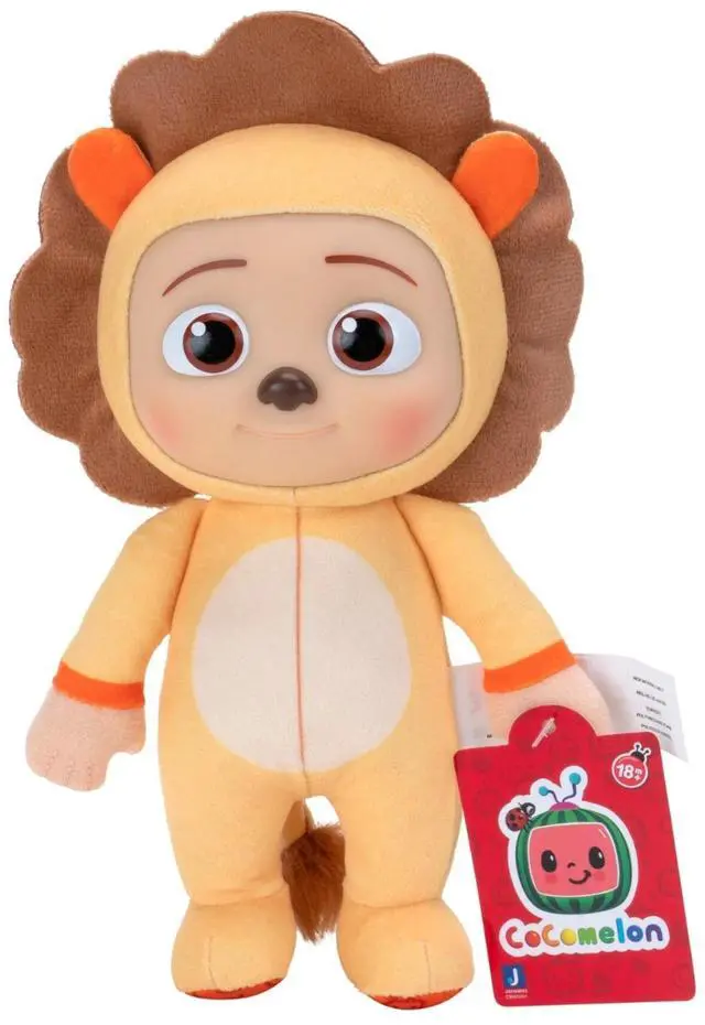Alt view image 3 of 5 - Jazwares Cocomelon Animal Plush Toys Set of 3 Lion Monkey Giraffe JJ Dolls Soft 8" New