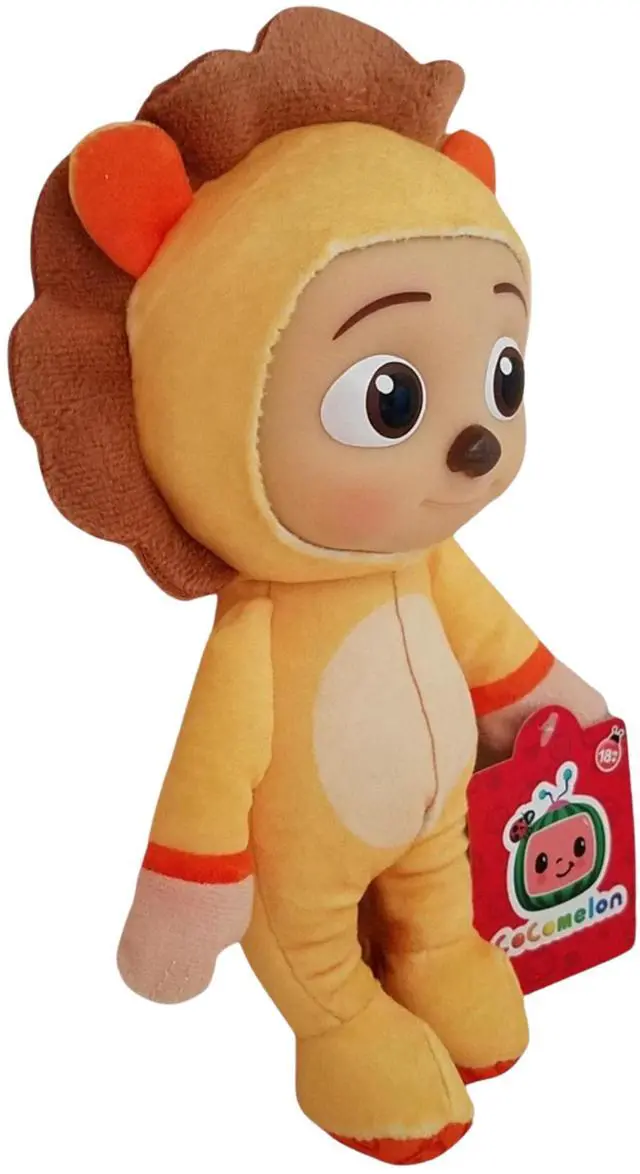 Alt view image 4 of 6 - Jazwares Cocomelon JJ Lion Costume Plush Toy 8 Soft Stuffed Doll with Tags for Toddlers